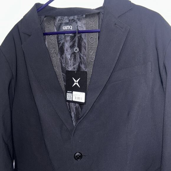GSTQ Men's Flex Sport Coat Black Size X-Large XL NEW - Picture 6 of 9